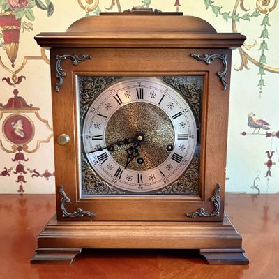 Urgos German Triple Chime Mechanical Bracket Mantel Clock
