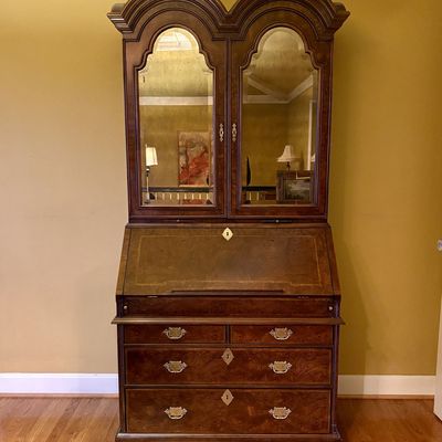 Century Furniture British National Trust Collection Double Domed Secretary Desk