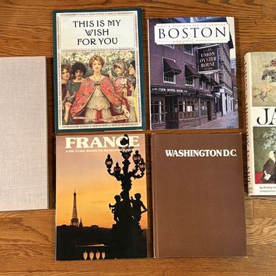 An Assortment of Pictorial Travel and Art History Books