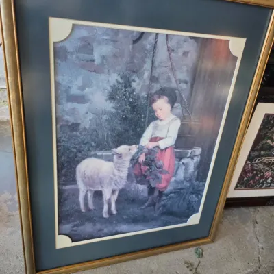 Sale Photo Thumbnail #10: framed artwork