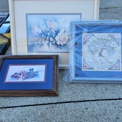 Sale Photo Thumbnail #37: framed artwork