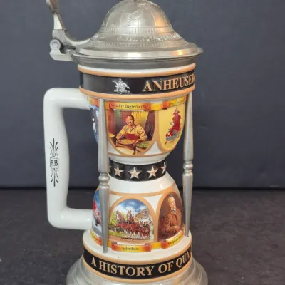 2001 Budweiser Members Only Stein "A Celebration of Anheuser-Bush Achievements" #CB15