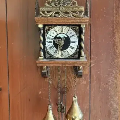 Linden Dutch Zaase Wall Clock (LR)