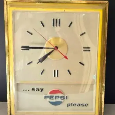 Pepsi Wall Clock (LR)