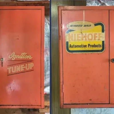 Niehoff Auto Parts Cabinets (G)