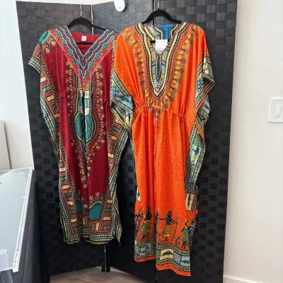 2 Printed Kimonos made in India 
