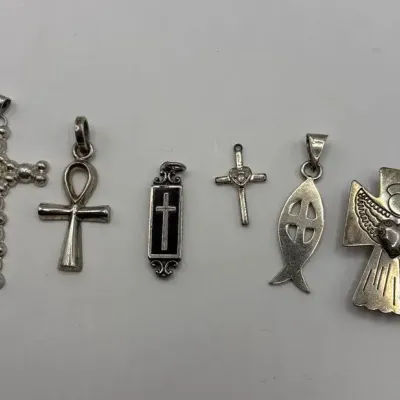 Sterling Silver Cross Pendants 