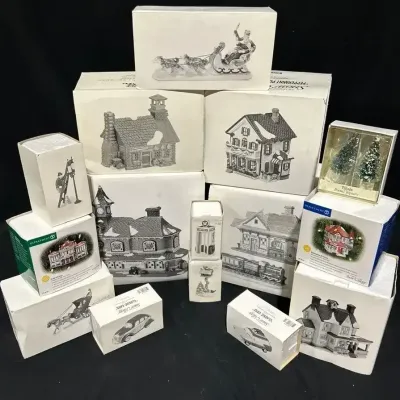 Department 56 Collection & 2 Totes