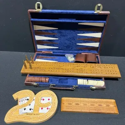 Backgammon & Cribbage Sets