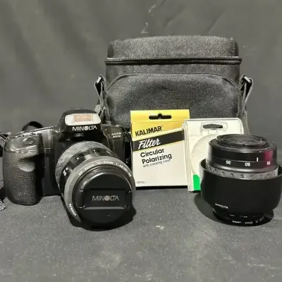 Minolta 300si Camera W/ AF 70-210 Lens & AF 35-70 Lens