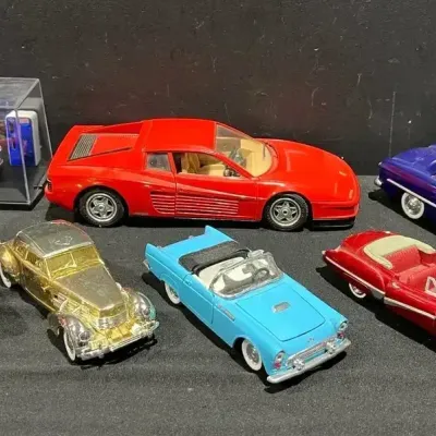 Ferrari Testarossa, Cord Supercharge, Buick Skylark, Corvette Roadster + More Diecast Models