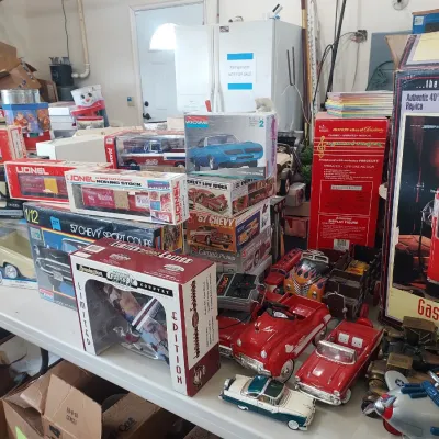 Sale Photo Thumbnail #81: toy trucks in boxes