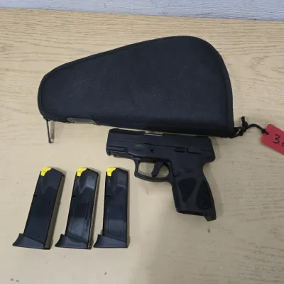 Taurus G2C 9mm Pistol # TMS88039 Tag 305
3 mags - 1 Soft Case