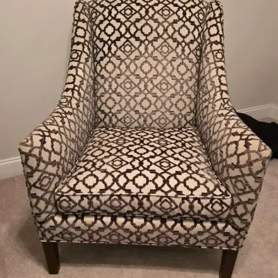 Southwood Furniture Geometric Wingback Accent Chair (2 of 2)