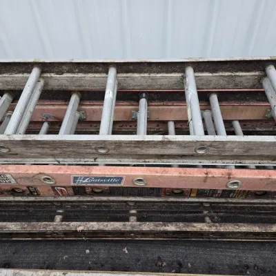 Sale Photo Thumbnail #3: 4 Ladders Variety Of Sizes
Needs Power Washing