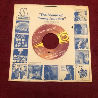 The Temptations “Just My Imagination” | Gordy 45 RPM G 7105
