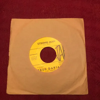 Fred Darian – “Strong Man” / “Johnny Willow” | JAF Records 45 RPM Single, 2023