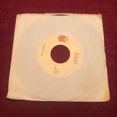 Bill Myers – “Angelina” / “Sweden” – Barn Recording Studio PBB 1878 – Vintage 45 RPM 7" Single