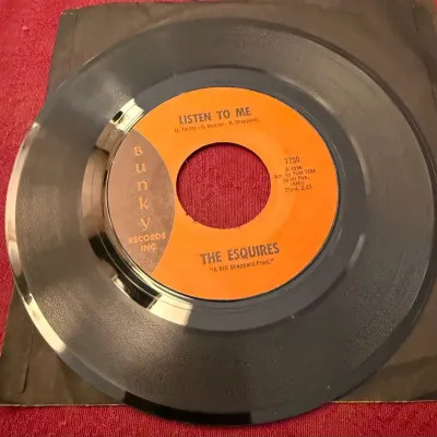 The Esquires “Get On Up” / “Listen To Me” 45 RPM Bunky 7750 1967 Soul R&B Record