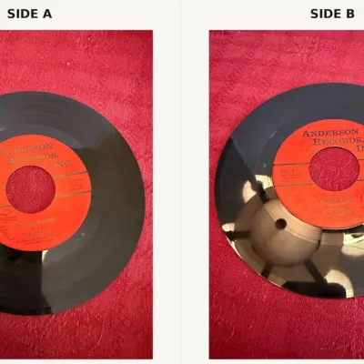 The Astros – “Music Maker” / “Stumbling” – Anderson Records 45 RPM, No. 125