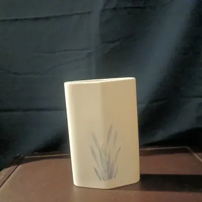 Iris Japan Ceramic Rectangular Floral Vase