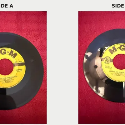 Jaye P. Morgan “Somebody Loses, Somebody Wins” / “Somebody Else Is Taking My Place” MGM K12815 45RPM