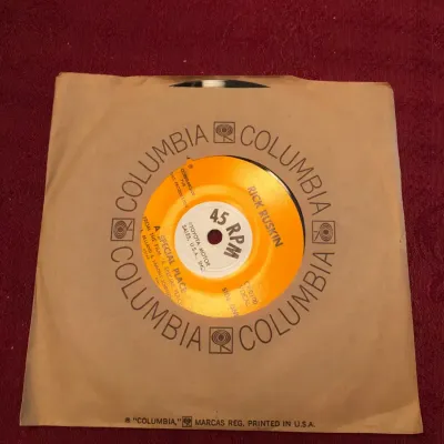 Rick Ruskin – “A Special Place” / “Tomorrow Is Our Day” – 45 RPM, CR-0100, Toyota Motor Sales