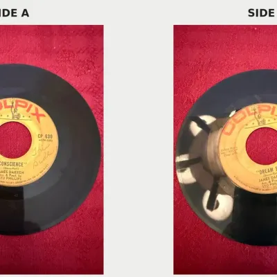 James Darren “Conscience” / “Dream Big” Colpix CP 630, 45 RPM