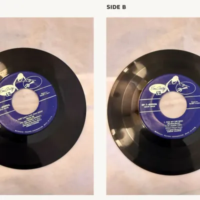 Sarah Vaughan – “They Can’t Take That Away from Me,” – EmArcy 45 RPM EP, EP-1-6000