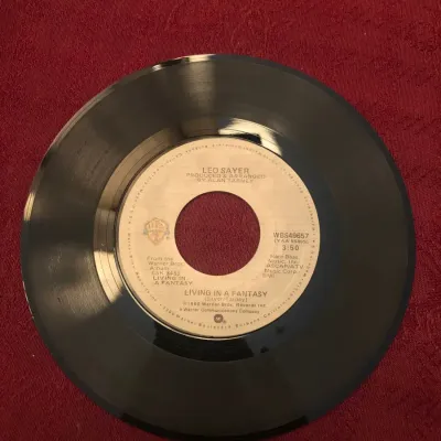 Leo Sayer – “Living in a Fantasy” / “Only Foolin’” Warner Bros. 45 RPM Single, WBS 49657