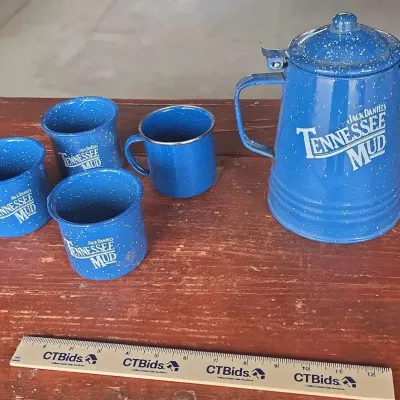 Sale Photo Thumbnail #32: Jack Daniel's Enamel Camp Out Set