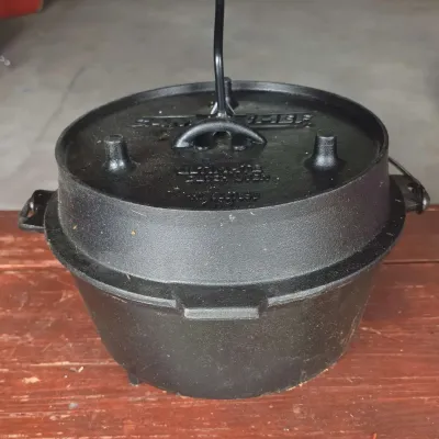 Sale Photo Thumbnail #3: Camp Chef Ultimate Dutch Oven 12"×9.5" with Lid Lifter