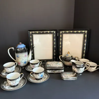 Japanese Dragonware Tea Set 