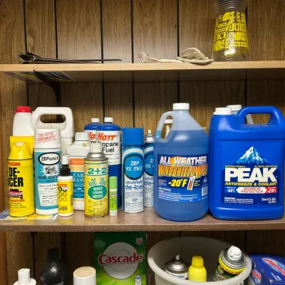 Car Cleaning and Maintenance Fluids Lot