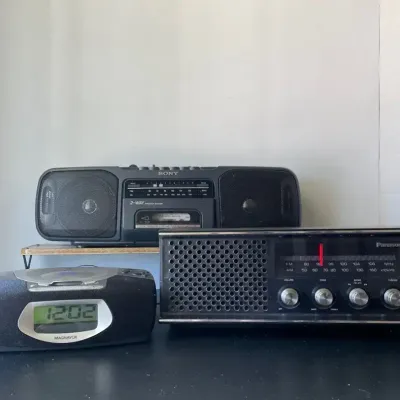 Radios And Boombox Lot - Sony, Panasonic, Magnavox CD