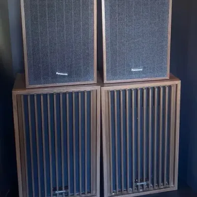 Panasonic 2 Pairs Of Speakers Untested
