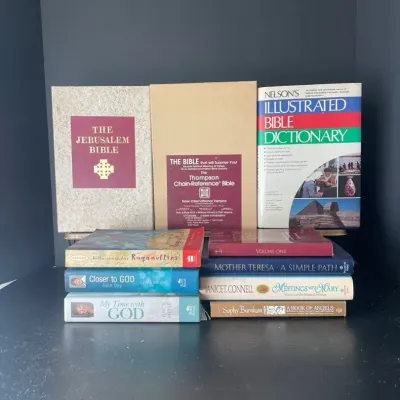 10 Pc Christian Devotionals & Spiritual Books Collection | Joyce Meyer, Mother Teresa & More