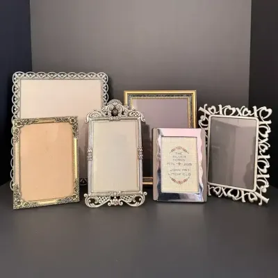 Metal Picture Frame Lot