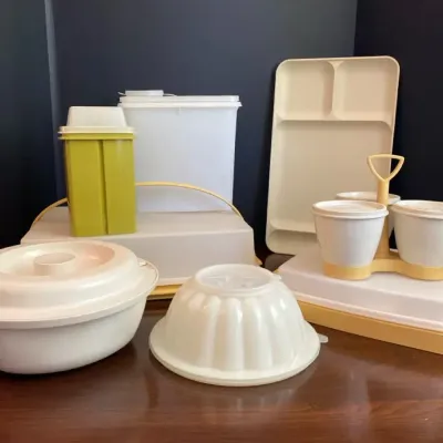 Tupperware Everything!- Jello Mold Condiment Holder Egg Tray Pickle Jar