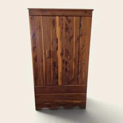 Handmade Cedar Armoire Wardrobe Closet