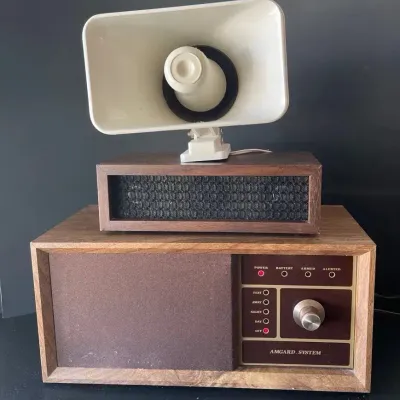 Vintage Home Security Warning System, Untested
