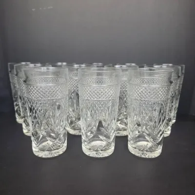 Vintage Cristal D'Arques-Durand Highball Glasses