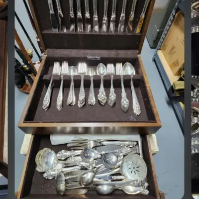 97 pc Sterling Silver Flatware set. 