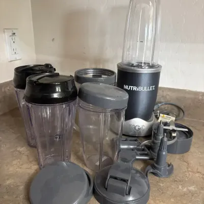 Magic Bullet NutriBullet Personal Blender System with Extra Cups & Lids