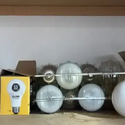 Assorted Lightbulbs - Feit Electric Flood, GE Extra Soft