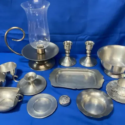 Pewter, Steiff, Seagull, Forge, And More