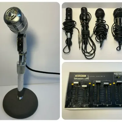 Audio-Technica Microphones & Sony Channel Mixer 