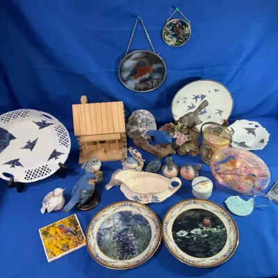Birds, Birds, Birds, Lenox Plates, And More