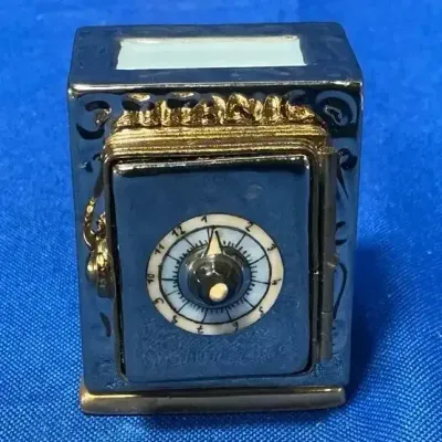 Rochard Limoges Safe with Necklace Trinket Box