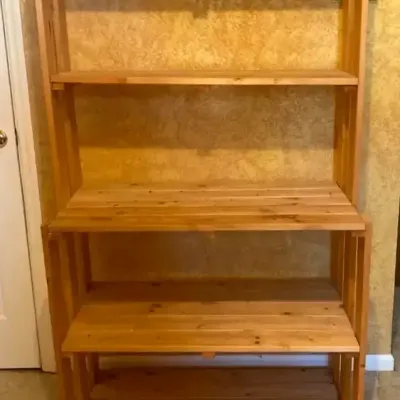 Wooden Open Storage Shelving Unit